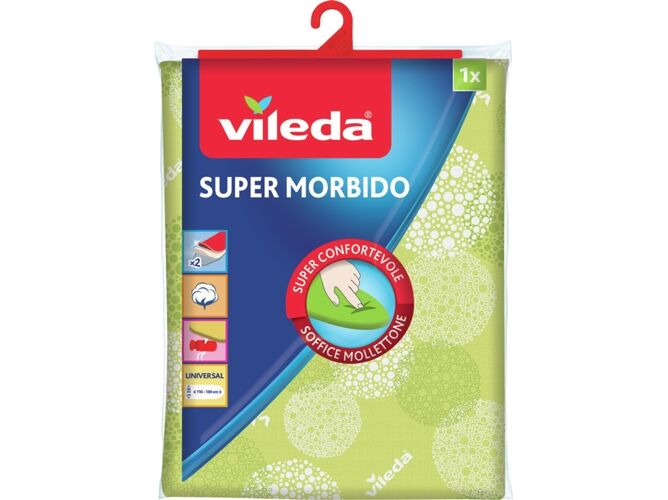 VILEDA Funda para Tabla de Planchar VILEDA SuperMorbido (1300 x 450 mm)