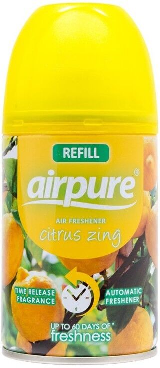 Airpure Air-O-Matic Refill Citrus Zing 250 ml Ilmanraikastin