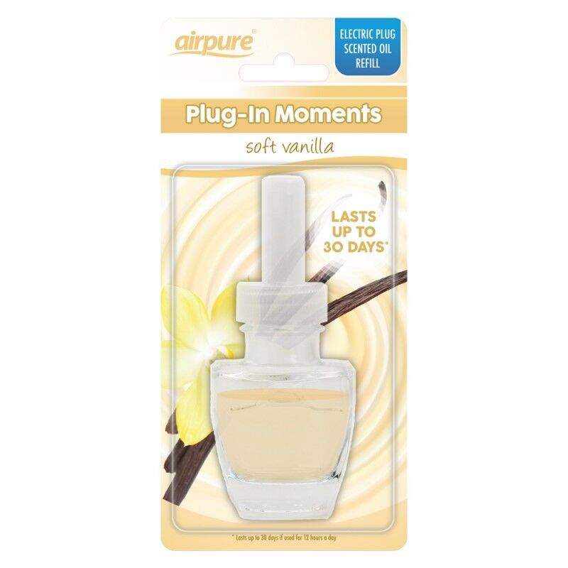 Airpure Plug-In Moments Refill Soft Vanilla 1 kpl WC Ilmanraikastin