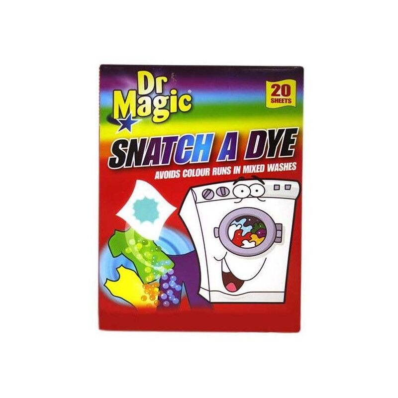 Dr Magic Snatch A Dye Sheets 20 kpl Pyykinpesu