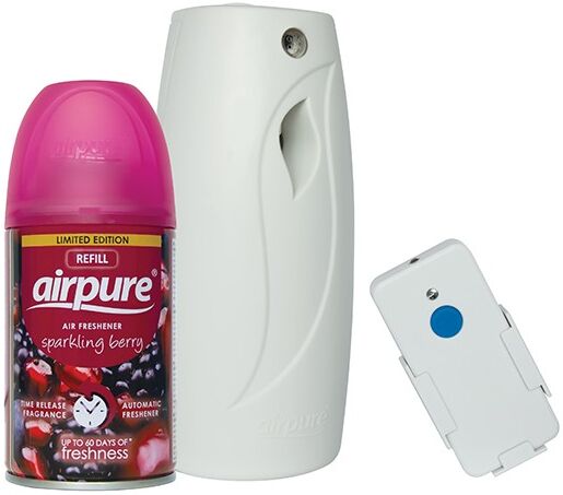 Airpure Air-Volution Remote Boost Sparkling Berry 250 ml + 1 kpl Ilmanraikastin