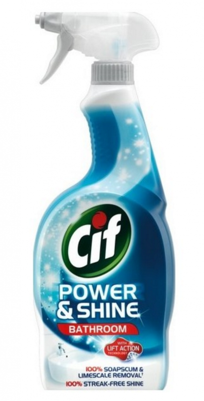 Cif Power &amp; Shine Spray Bathroom 700 ml Pesuaine