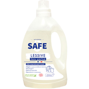 Safe Lessive Liquide Sans Parfum 3L - Publicité