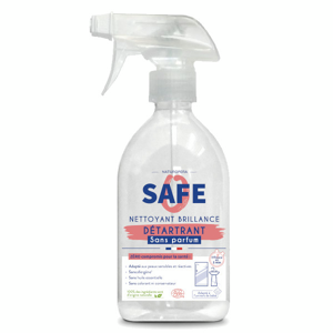 Safe Spray Nettoyant Brillance Détartrant 500ml - Publicité
