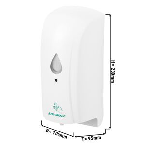 GGM GASTRO - AIR-WOLF Distributeur de désinfection avec capteur - 500ml - ABS - Blanc