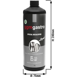 GGM GASTRO - Détartrant liquide pour machines à café automatiques et machines à café - 1 litre