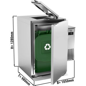 GGM GASTRO - Réfroidisseur humide - déchets 1x 120 litre(s) / agrégat à droite