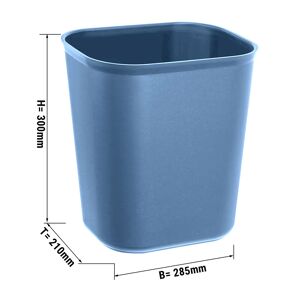 GGM GASTRO - (2 pièces) Récipient en plastique pour poubelle MEK - 10L Bleu