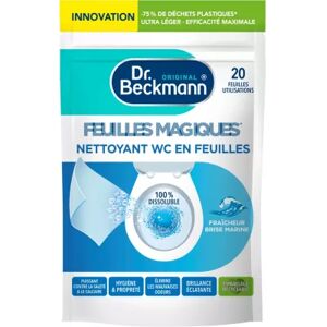 Nettoyant DR BECKMANN WC Feuilles Magiqu - Publicité