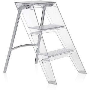 Kartell - Marchepied pliant Upper, transparent