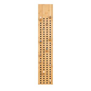 We Do Wood - Scoreboard Portemanteau vertical, bambou naturel