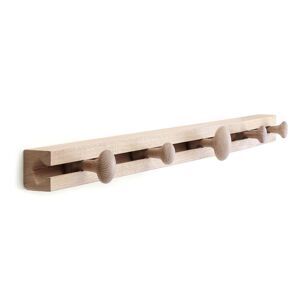 applicata - Portemanteau Track Coat Rack 90 cm, chene