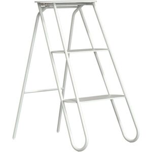 Frost - Bukto Tabouret marchepied pliable, H 70 cm, blanc