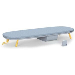 - Glide Pocket Table de repassage de table, gris / jaune