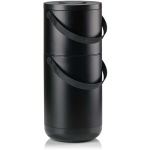 Zone Denmark - Circular Poubelle, 22 + 12 l., noir