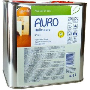 Auro - Huile dure Classic n°126 2,5L pour sols en bois - Publicité