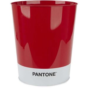 - Corbeille à papier en métal Pantone - Rouge