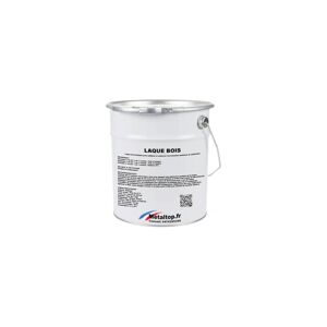 Laque Bois - Pot 5 l - 9010 - Blanc pur Metaltop Blanc pur - Publicité