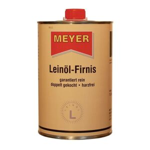 - Huile de lin Firnis couleurs miel 1 l