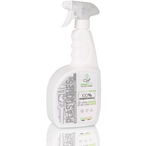 Clean 100 - nettoyant liquide spécial plastique - sprayer - 750ML - Ecologique et Hypoallergénique - Volets, Stores pvc, Jouets d'Enfants - X1 - Publicité
