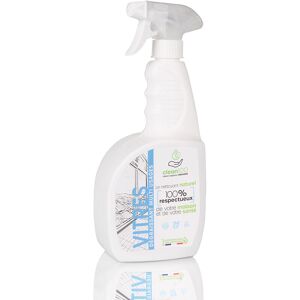 Clean 100 - nettoyant liquide spécial vitres et miroir - sprayer - 750ML - Ecologique et Hypoallergénique - Vaporisateur - X1 - Publicité