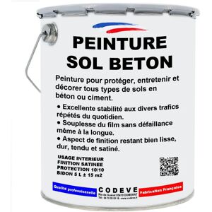 CODÈVE BOIS Peinture Sol Beton - 4x5 L - Codeve Bois - 7016 - Gris anthracite - Gris anthracite - Publicité