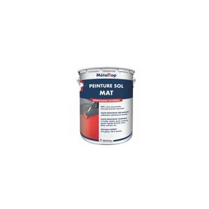 Metaltop - Peinture Sol Mat - Pot 25 l - 1001 - Beige Beige - Publicité