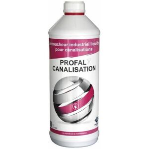 Progalva - Déboucheur de canalisation bidon 1 l - Publicité