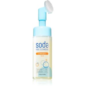 Holika Holika Soda mousse nettoyante en profondeur avec brosse 150 ml