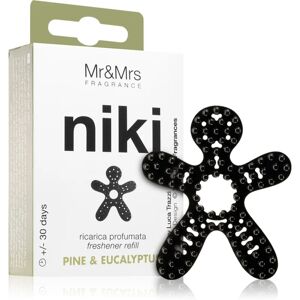 Mr & Mrs Fragrance Niki Pine & Eucalyptus désodorisant voiture recharge 1 pcs