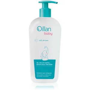 Oillan Baby Gentle Body Wash gel nettoyant et shampoing pour bébé 3 en 1 750 ml