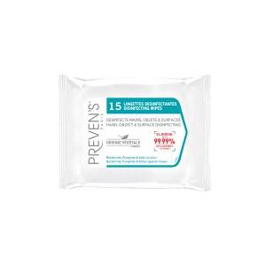 Preven's 15 Lingettes Désinfectantes - Sachet 15 lingettes