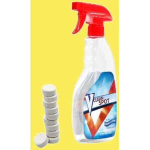 Produit De Nettoyage Multifonctionnel - VClean Spot™ - 10 pcs + Bouteille Rouge - Publicité