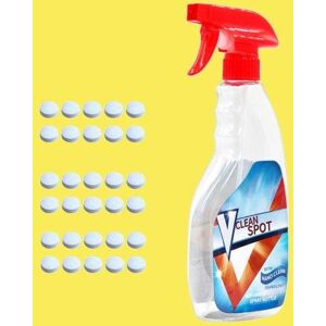 Produit De Nettoyage Multifonctionnel - VClean Spot™ - 30 pcs + Bouteille Rouge - Publicité