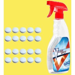 Produit De Nettoyage Multifonctionnel - VClean Spot™ - 20 pcs + Bouteille Rouge - Publicité