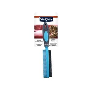 Starwax Brosse Caoutchouc - - Bleu - Caoutchouc - Publicité