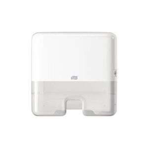 Tork Distributeur Mini pour Essuie-Mains Interfoliés Blanc - - - Plastique 302x101x295mm - Publicité