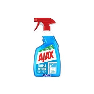 Ajax Spray Nettoyant Vitres Triple Action Ecolabel - 750ml - Publicité