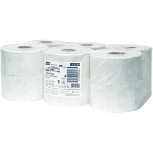 Rouleaux de papier toilette PT mini Jumbo blanc 170mm x 188mm Tork 120280 - Publicité