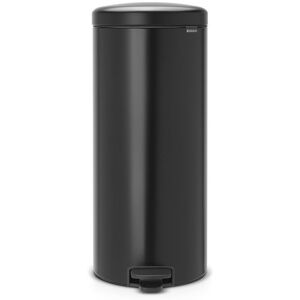 Brabantia Poubelle à Pédale newIcon, 30 litres, Fermeture Silencieuse, Seau en Plastique - Matt Black - Publicité