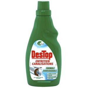 DESTOP Gel canalisation anti-tartre - 750ml - Publicité