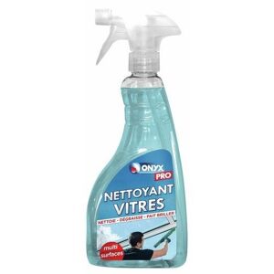 Nettoyant vitre - liquide - dégraisse et fait briller - 500 ml - Onyx Pro ONYX - Publicité