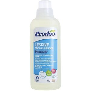 Ecodoo LESSIVE TEXTILES DELICATS 750ML - Publicité