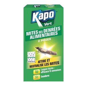 Pièges à mites alimentaires Kapo vert (x 2) - Publicité