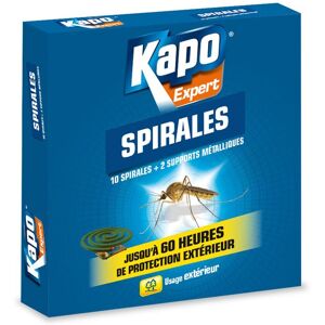 Kapo 10 spirales anti-moustiques - Publicité