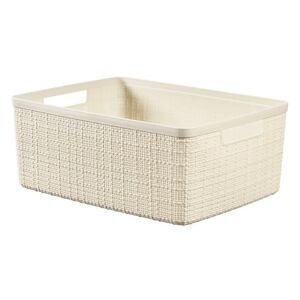 Curver Paniere En Jute - Rectangulaire M - 12 L - 100% Recyclé