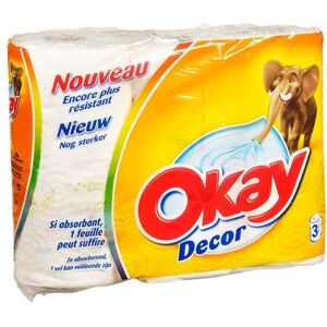 OKAY Essuie-tout décors x 3 - Publicité