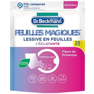 Dr. Beckmann Lessive en feuille l'éclatante pour vêtement coloré x 25. Publicité