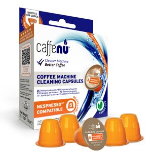 Nespresso Caffenu Capsules de nettoyage pour Nespresso. 5 Capsules