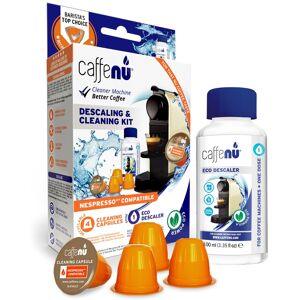 Trousse de Nettoyage - Caffenu - Capsules de nettoyage et détartrants pour Nespresso® - Publicité